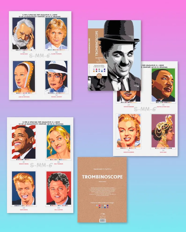 Celebrities Coloring Book
