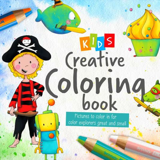 KIDS Creative Kleur Boek