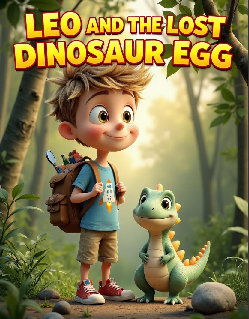 Leo and the Lost Dinosaur Egg