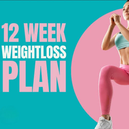 12 Week Weight Loss Planner + Free Ebook 51 Calorie Burning Activities