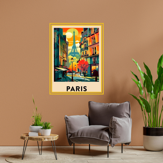 Paris Painting Art Style