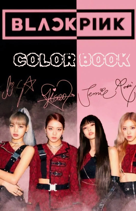 BlackPink Kpop Coloring Book